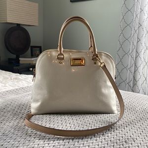 Michael Kors white handbag